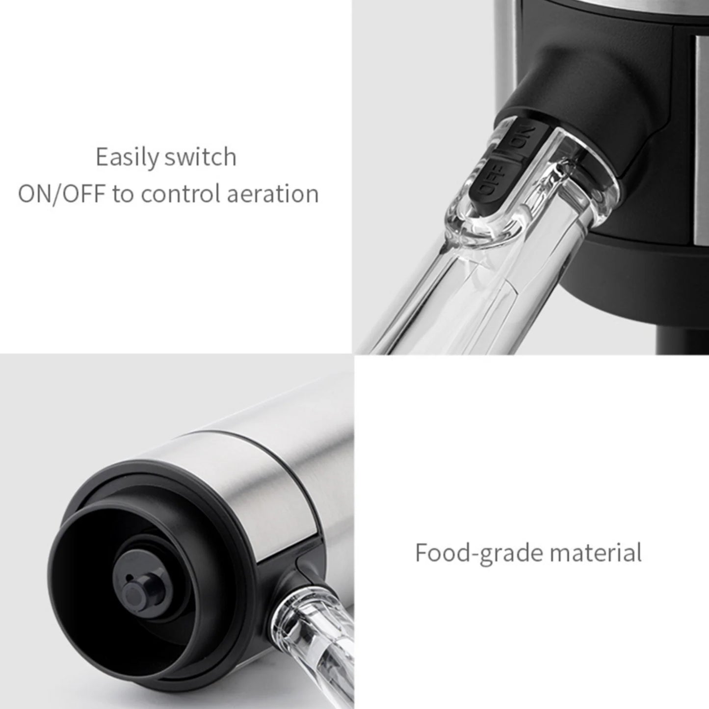 DomSupplies™ Electric Wine Aerator and Dispenser