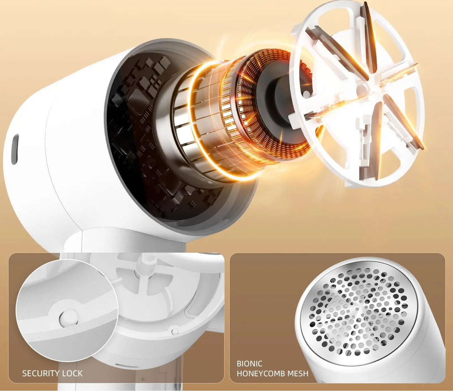 DomSupplies™ Electric Fabric Shaver & Lint Remover