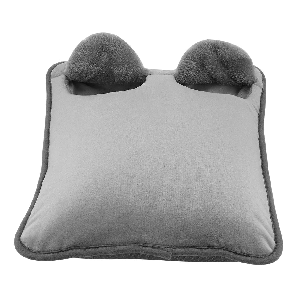 Electric Foot Heating Pad Household Foot Warmer Heater Mat with 4 Heat Levels & 4 Timers Fast Heating for Bed Office Winter Use