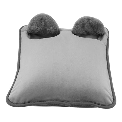 Electric Foot Heating Pad Household Foot Warmer Heater Mat with 4 Heat Levels & 4 Timers Fast Heating for Bed Office Winter Use